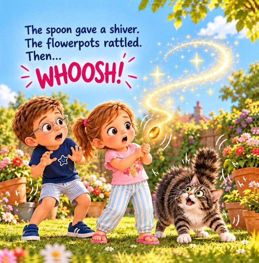 Whoosh! The magic begins