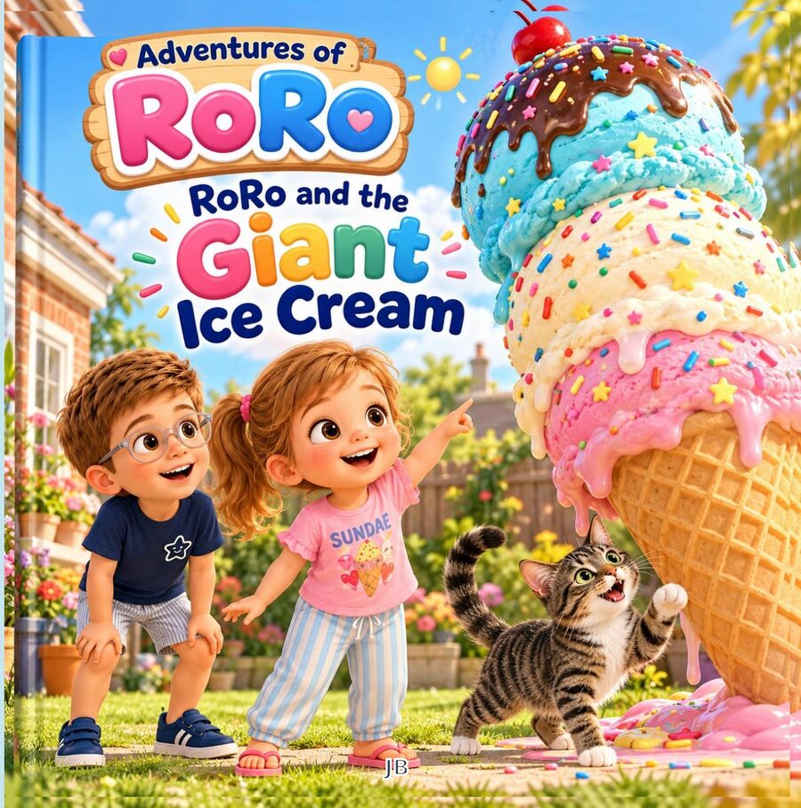 RoRo and the Giant Ice Cream book cover